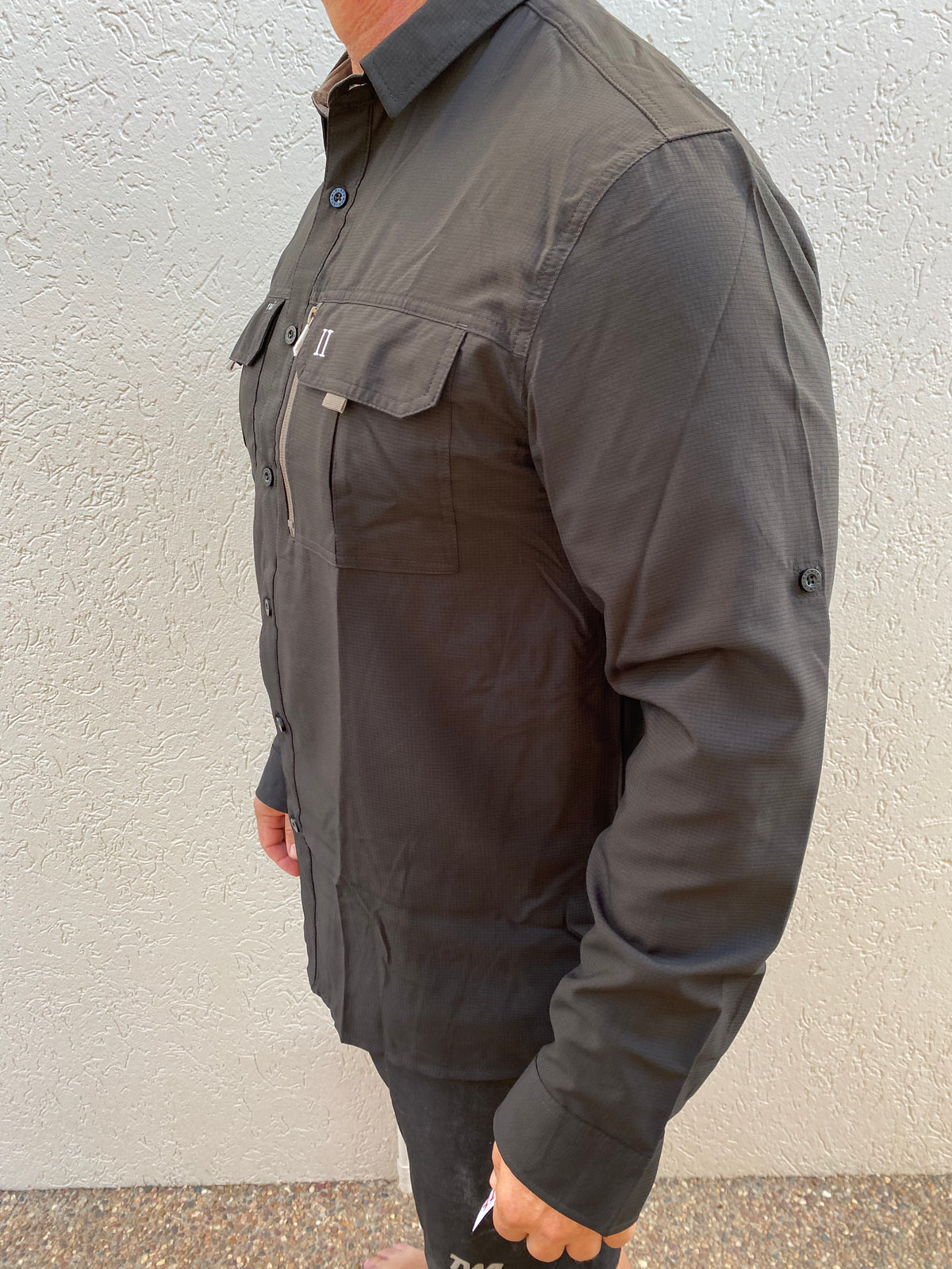 New - Low vis fishing shirt -Second to None