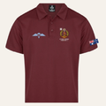 Airborne Polo Shirt Maroon
