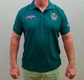*New - Cotton Polo Shirt - Green