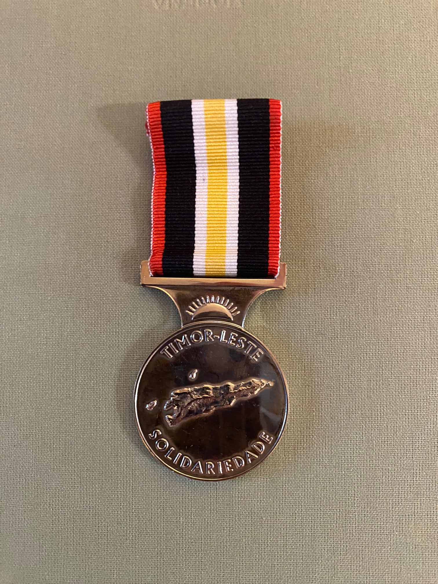 Timor Leste Solidarity Medal - Full Size